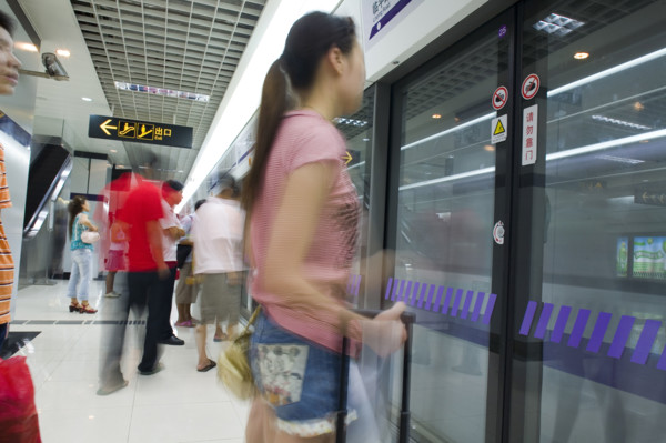 Subway in Shanghai