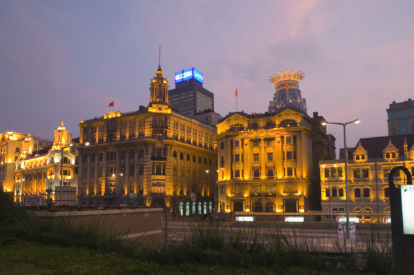 The Bund of Shanghai at Night