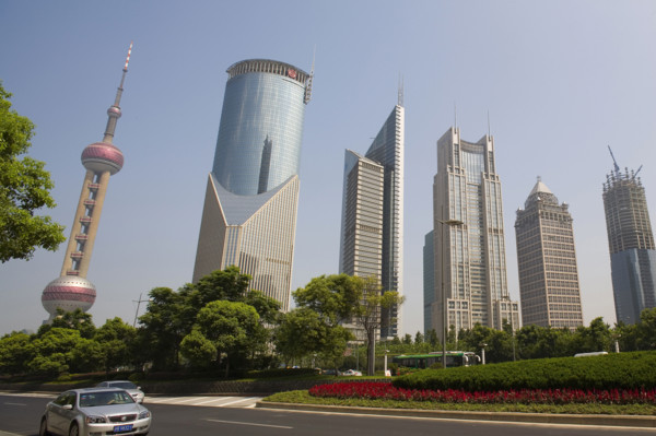 Skyscraper in Shanghai