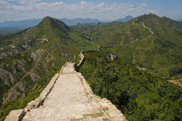 View of Simatai Great Wall