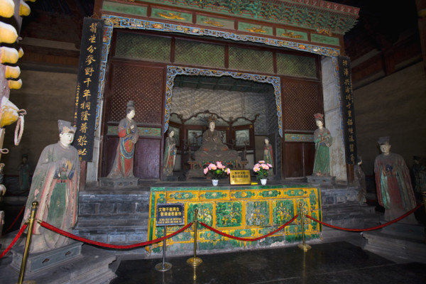 Traditional Architectures in Jin Memorial Hall,Shanxi