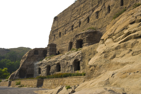 Yungang Grottoes in Shanxi Province