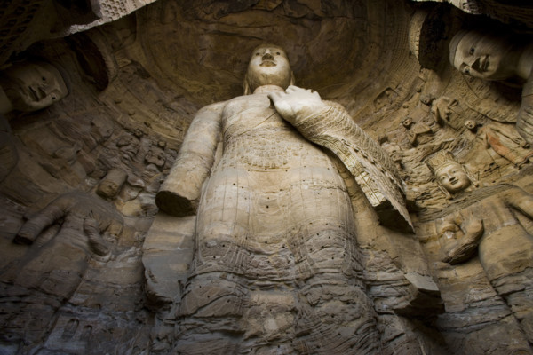 Yungang Grottoes in Shanxi Province