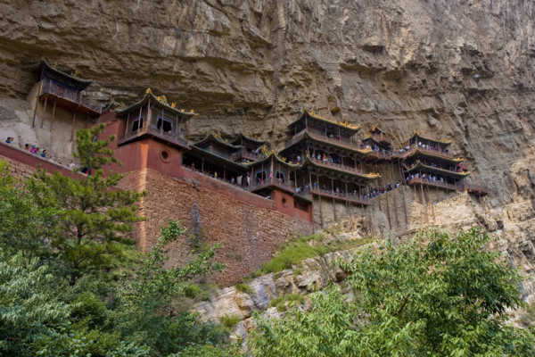 Xuankong Temple in Shanxi Province