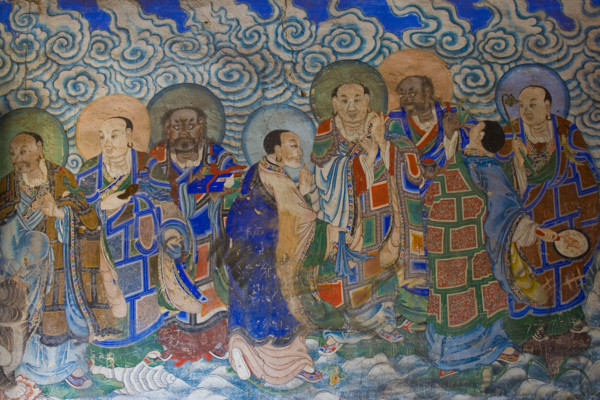 Yungang Grottoes in Shanxi Province