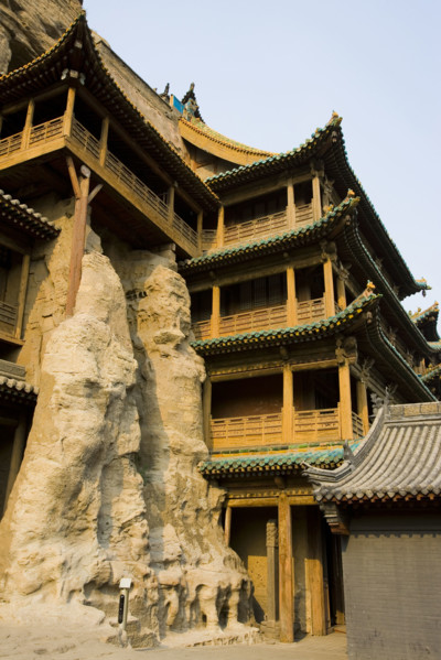 Yungang Grottoes in Shanxi Province