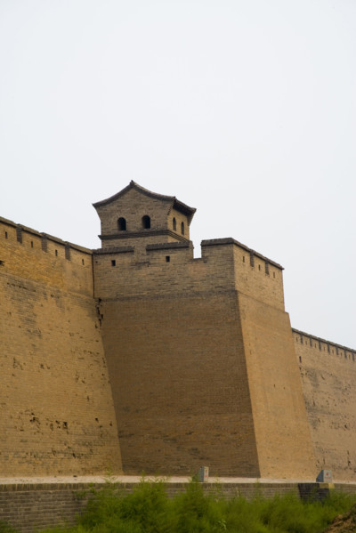 The City Wall of the Ancient City of Ping Yao,Shanxi Province