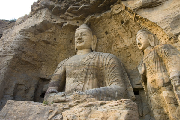 Yungang Grottoes in Shanxi Province