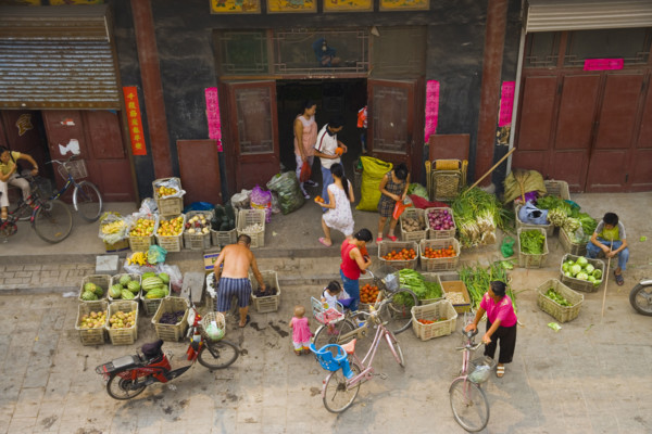 People's Life in Ping Yao,Shanxi