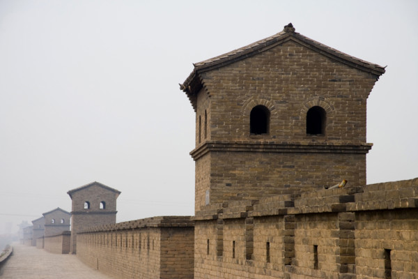 Wall of the Ancient City of Ping Yao,Shanxi