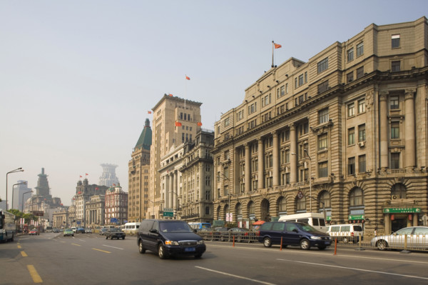 The Bund of Shanghai