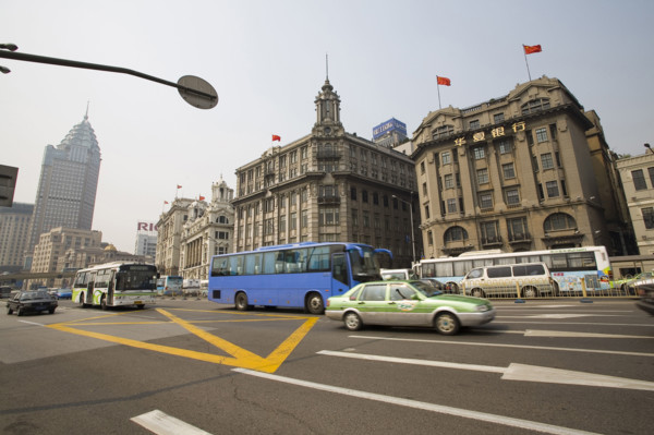 The Bund of Shanghai