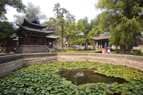 Traditional Architectures in Jin Memorial Hall,Shanxi