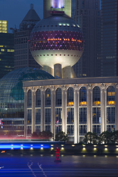 Oriental Pearl TV Tower in Shanghai