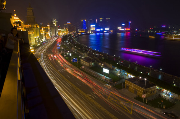 The Bund of Shanghai at Night