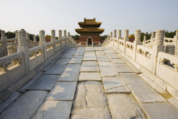 Architecture in The Western Qing Tombs,Shanxi Province