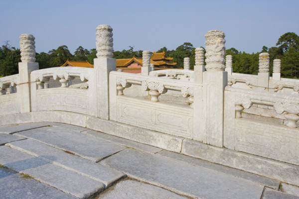 Architecture in The Western Qing Tombs,Shanxi Province