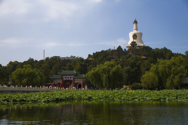 View of North Sea Park,Beijing