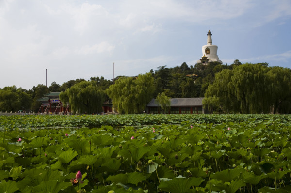 View of North Sea Park,Beijing