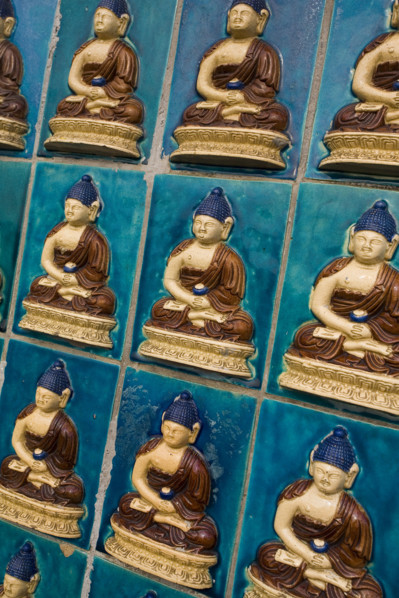 Detailed Buddhist Sculptures