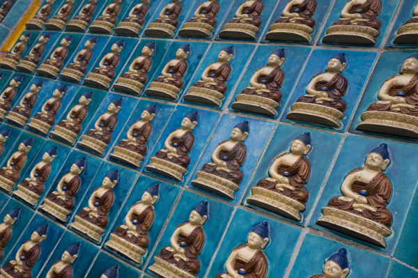 Detailed Buddhist Sculptures