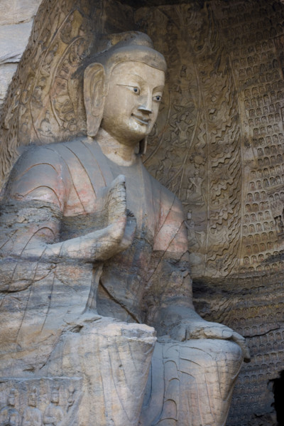Yungang Grottoes in Shanxi Province