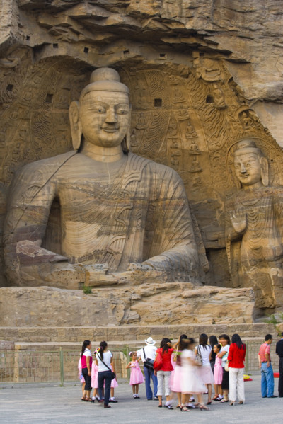 Yungang Grottoes in Shanxi Province