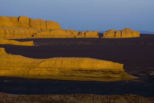 The Yadan landform in Lop Nur,Xinjiang