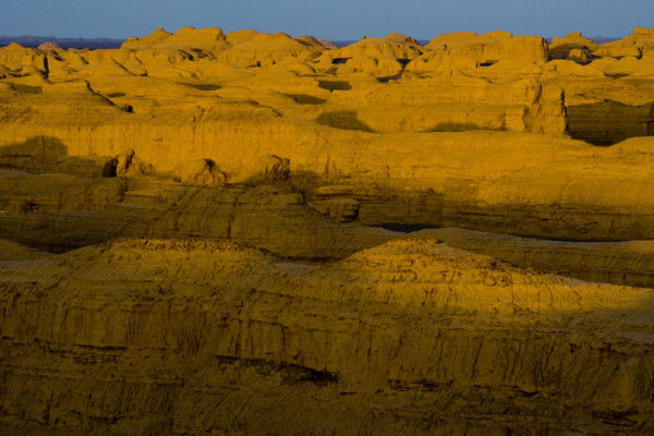 The Yadan landform in Lop Nur,Xinjiang