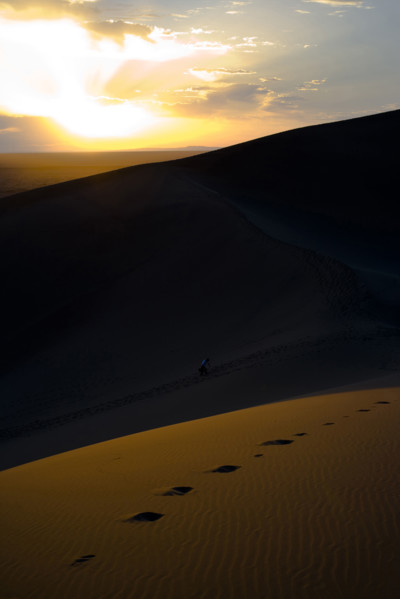 Singing Sands Mountain,Gansu Province