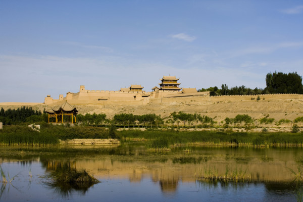 JiaYu Pass,City Tower and the Great Wall