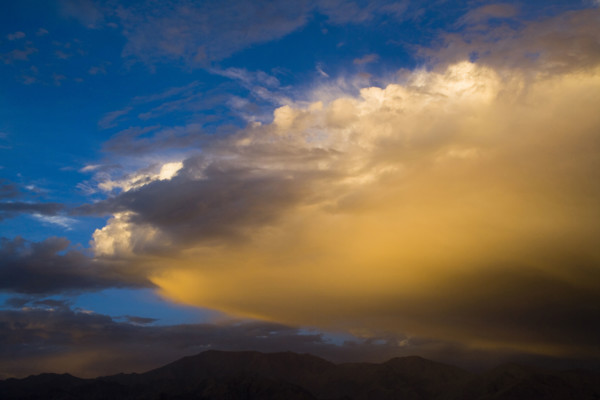 The Landscape along the road from Qinghai to Tibet