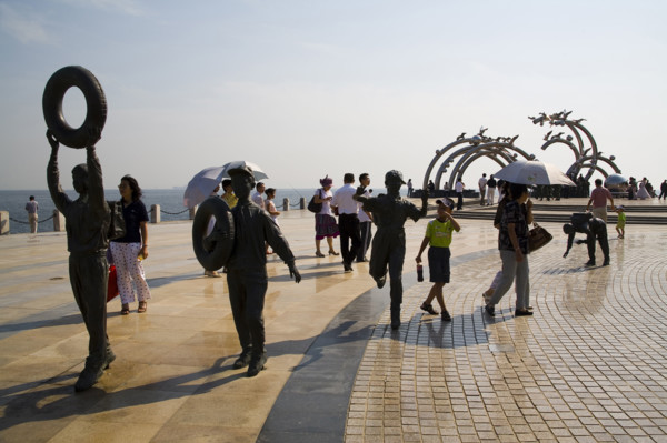 Rhyme of sea Square,Dalian