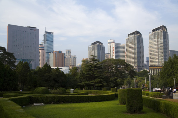 Bird's-eye view of Dalian