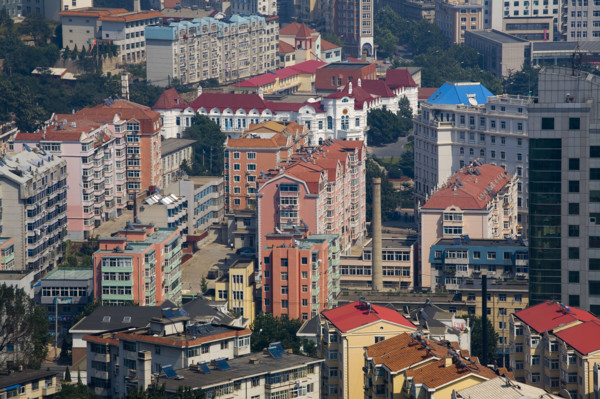 Rhyme of sea Square,Dalian