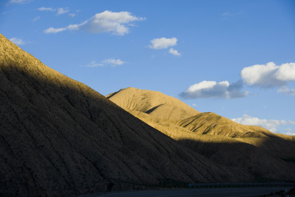 Mountain and river in Highland Area