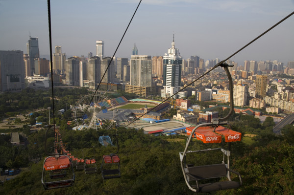 Bird's-eye view of Dalian