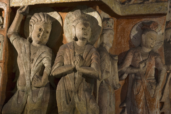 Yungang Grottoes in Shanxi Province