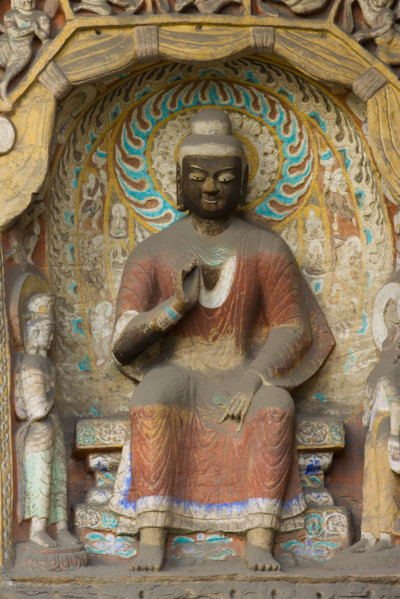 Yungang Grottoes in Shanxi Province