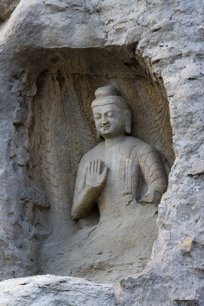 Yungang Grottoes in Shanxi Province