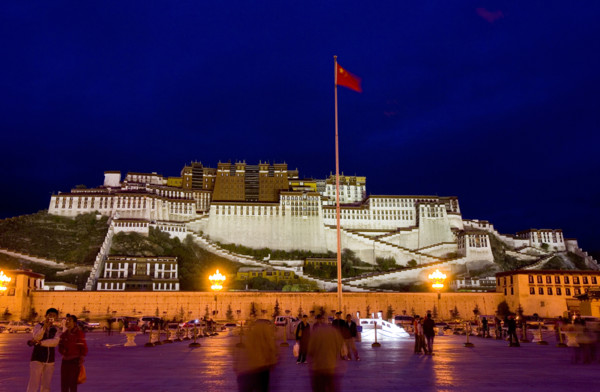 Night Scene of Potala Palace