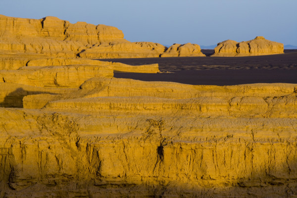 The Yadan landform in Lop Nur,Xinjiang