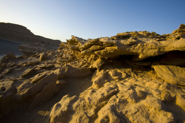 The Yadan landform in Lop Nur,Xinjiang