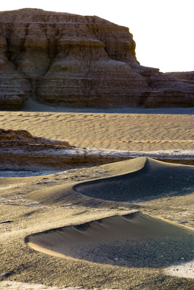 The Yadan landform in Lop Nur,Xinjiang