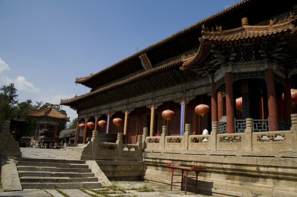 View of Dai Temple,Shandong