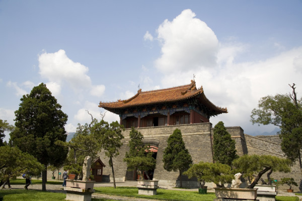 View of Dai Temple,Shandong