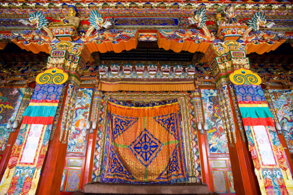 South of gansuLangmu Temple