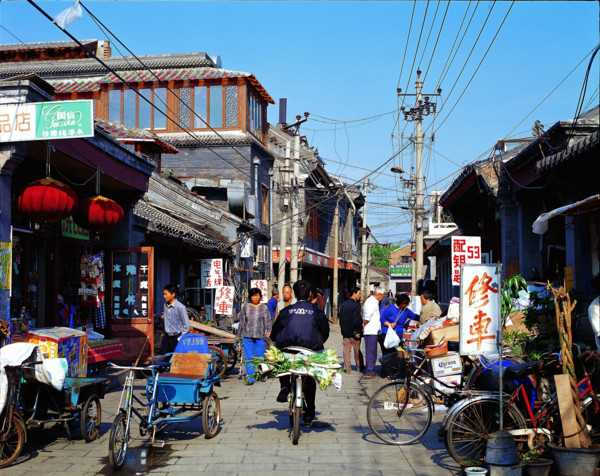 Beijing China Hutong Alley