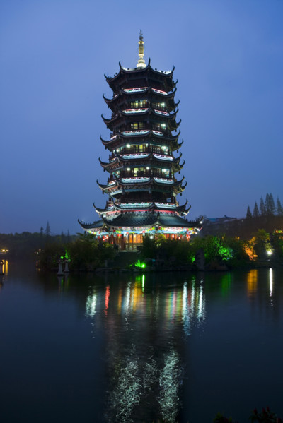 Two Rivers and Four Lakes,Guangxi,
