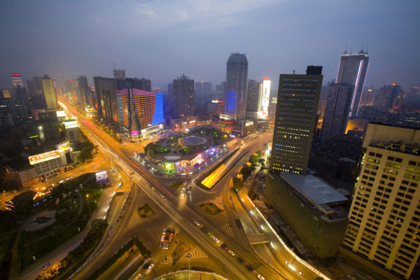 Hunan,Changsha,Lotus Square,